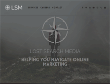 Tablet Screenshot of lostsearchmedia.com